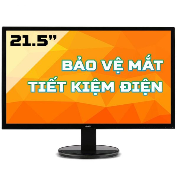 Màn hình Acer K222HQL (21.5inch / FHD / TN / 60Hz / 5ms / 200nits / VGA + DVI)